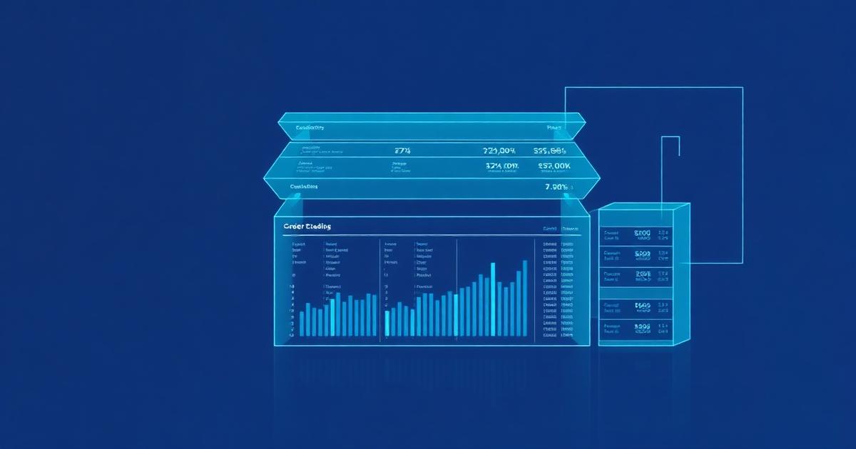 Schematische Darstellung der Plattformarchitektur im Kontext der Glacier Markets Trading Plattform Analyse
